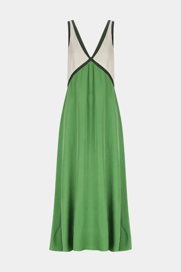 Diamond Lightweight V-Neck Maxi Dress