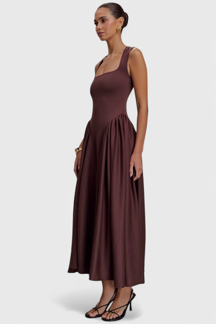 Verona Sculpted Midi Dress