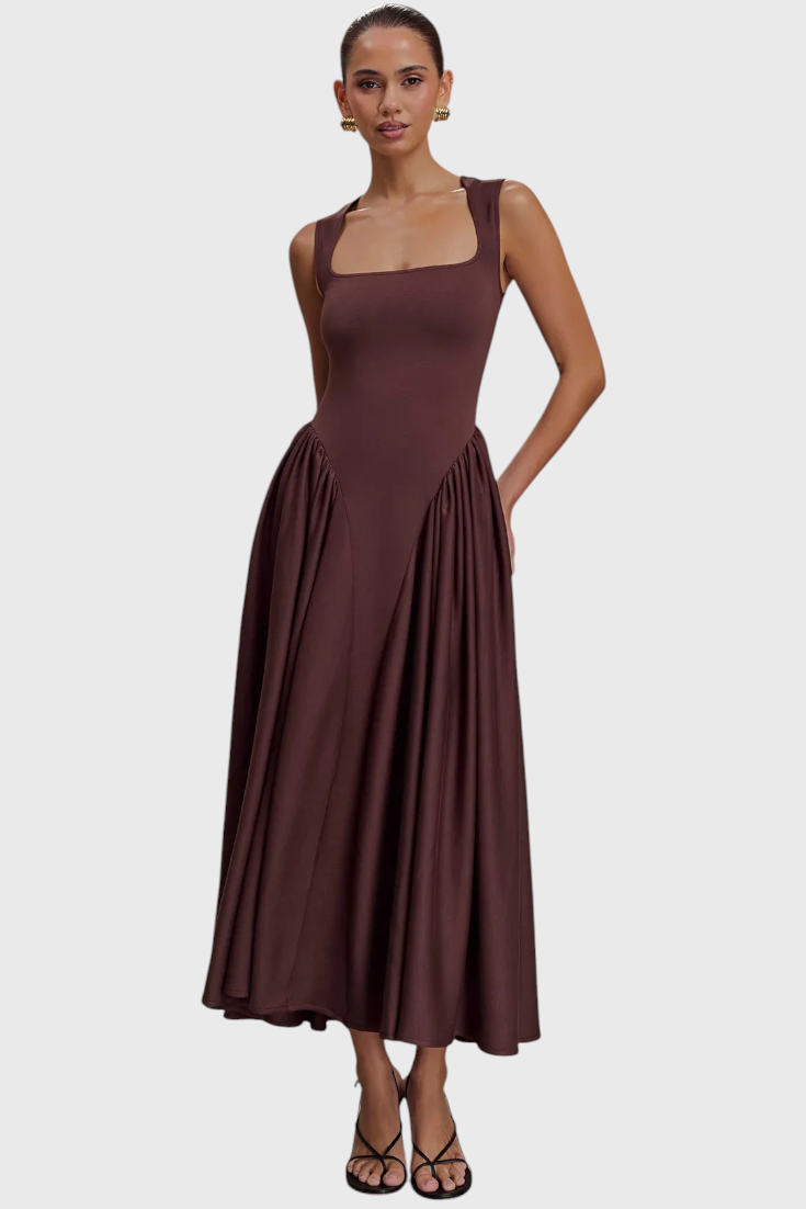 Verona Sculpted Midi Dress