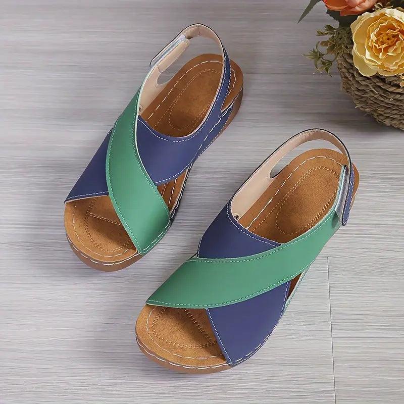The Vibrant Wedge Sandal