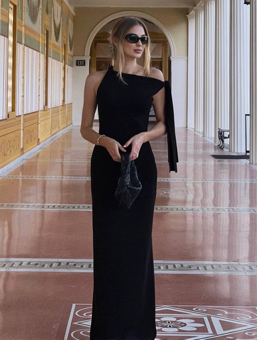 The Soirée One-Shoulder Gown