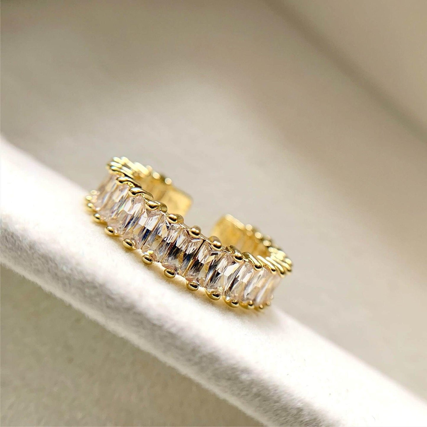 Evie™ 14K Gold Plating Ring