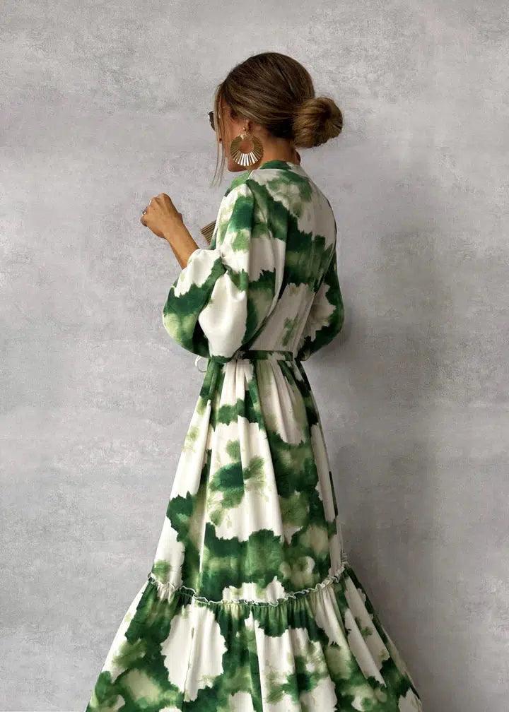 Alicia - Elegant Flowy Maxi Dress