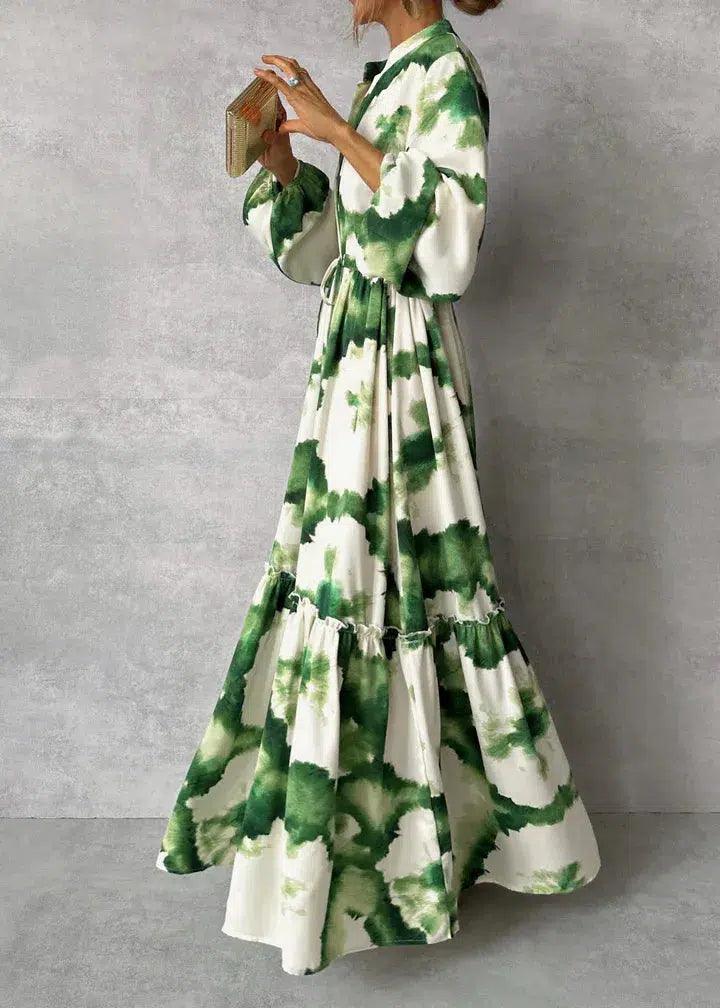 Alicia - Elegant Flowy Maxi Dress