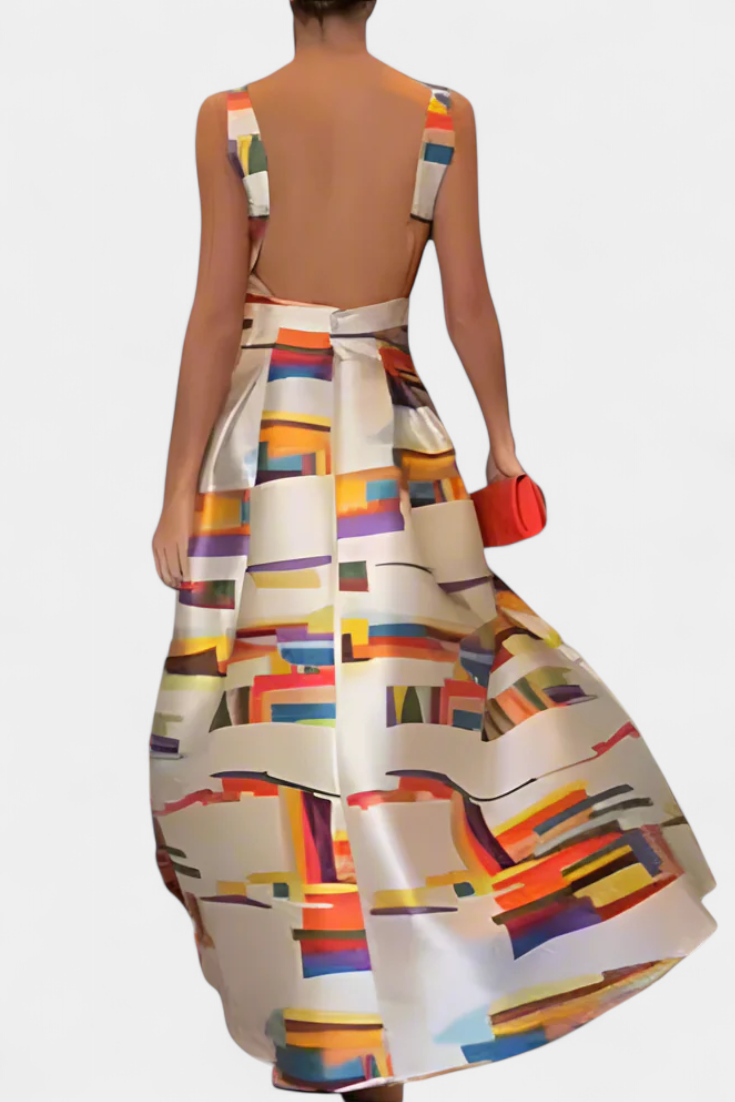 Zara Loose-Fit Handcrafted Maxi Dress