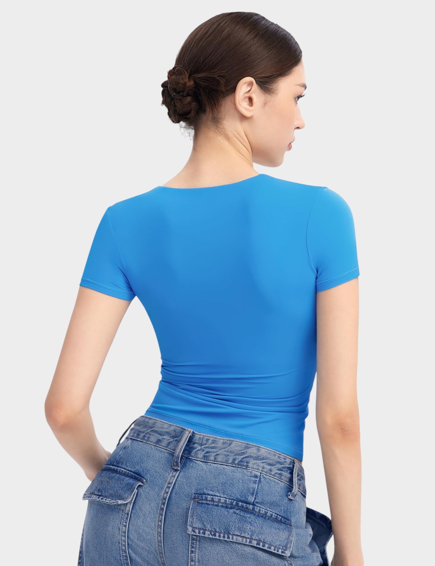 Aria | Second - Skin V - Neck Top - Lora Toronto