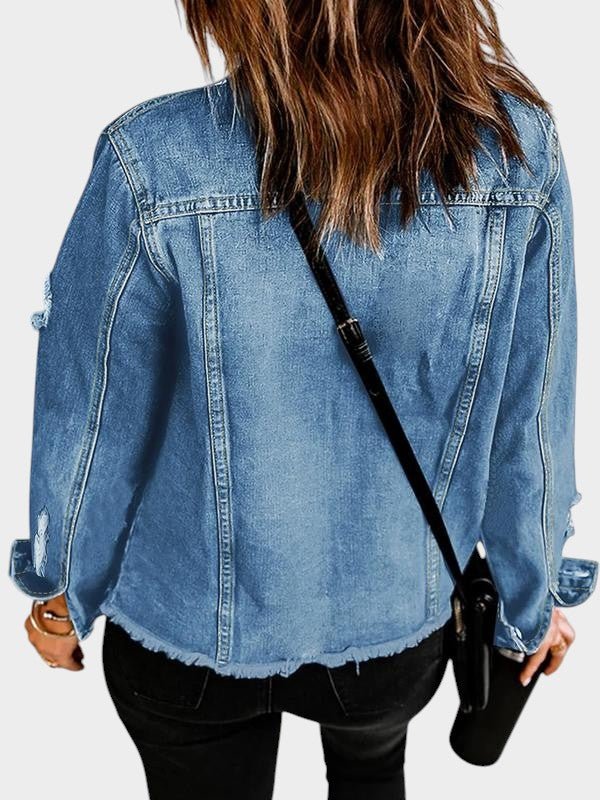 Ava | Classic Denim Jacket - Lora Toronto