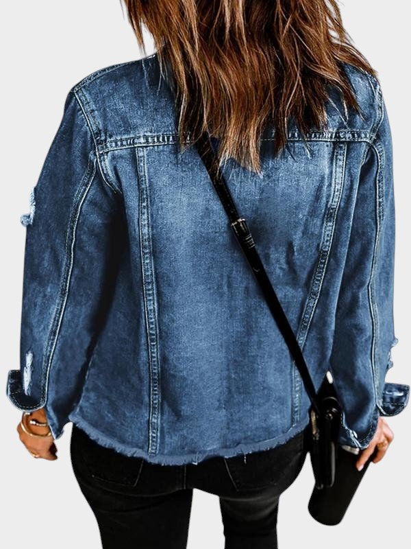 Ava | Classic Denim Jacket - Lora Toronto