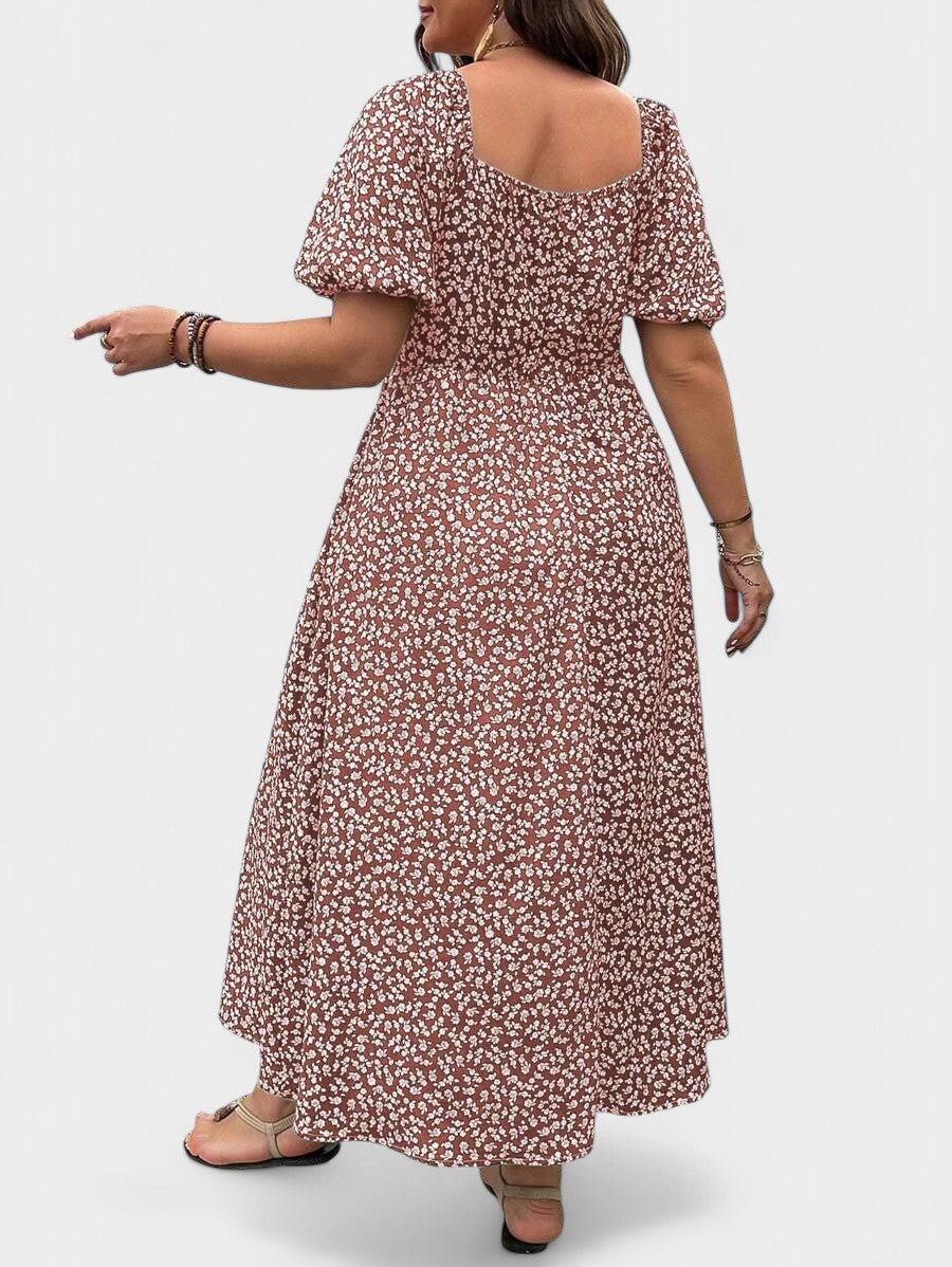 Breezaya | Plus - Size Floral Maxi Dress - Lora Toronto