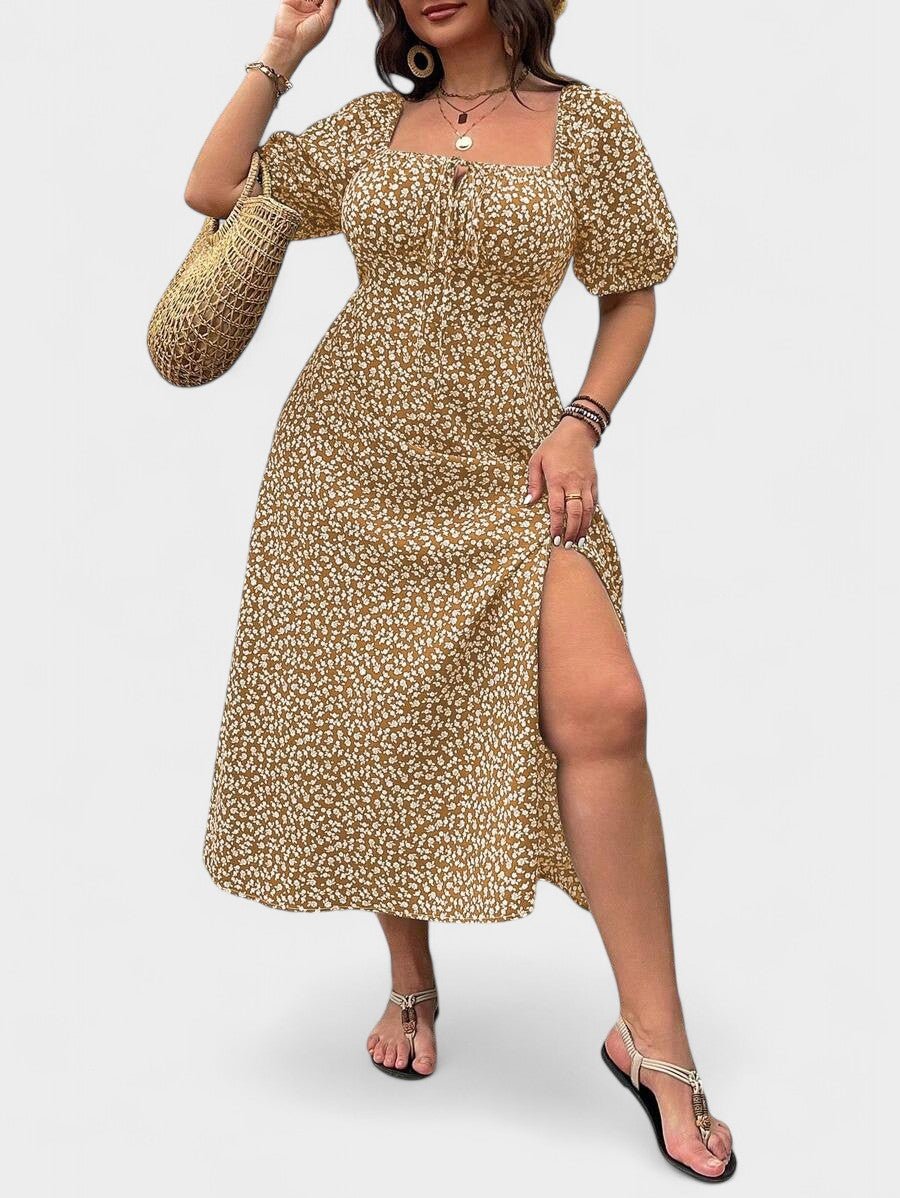 Breezaya | Plus - Size Floral Maxi Dress - Lora Toronto