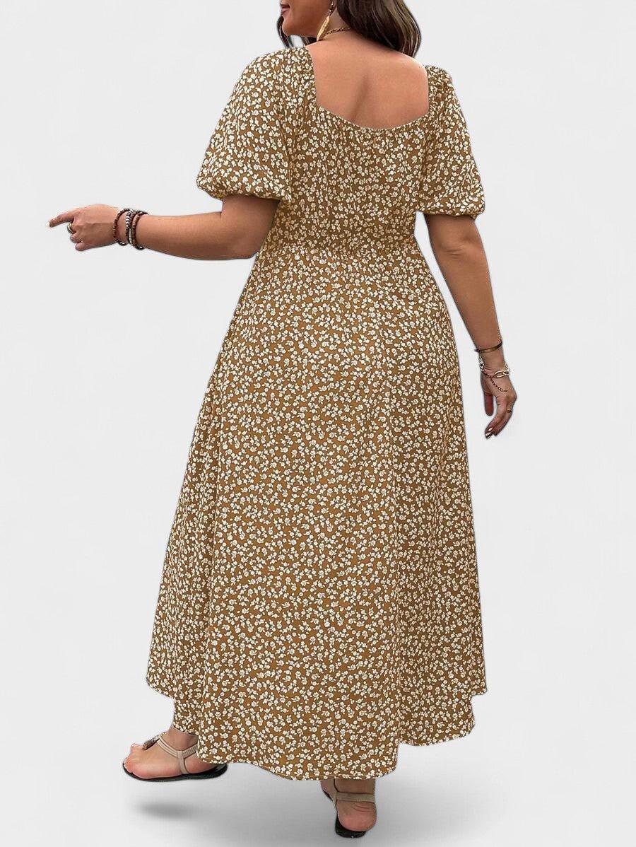 Breezaya | Plus - Size Floral Maxi Dress - Lora Toronto