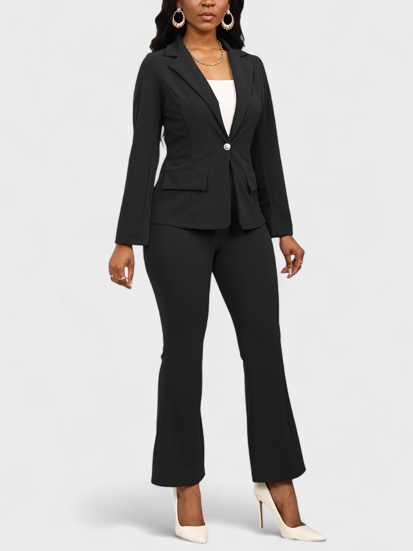 Claire | Chic Work Suit Set - Lora Toronto