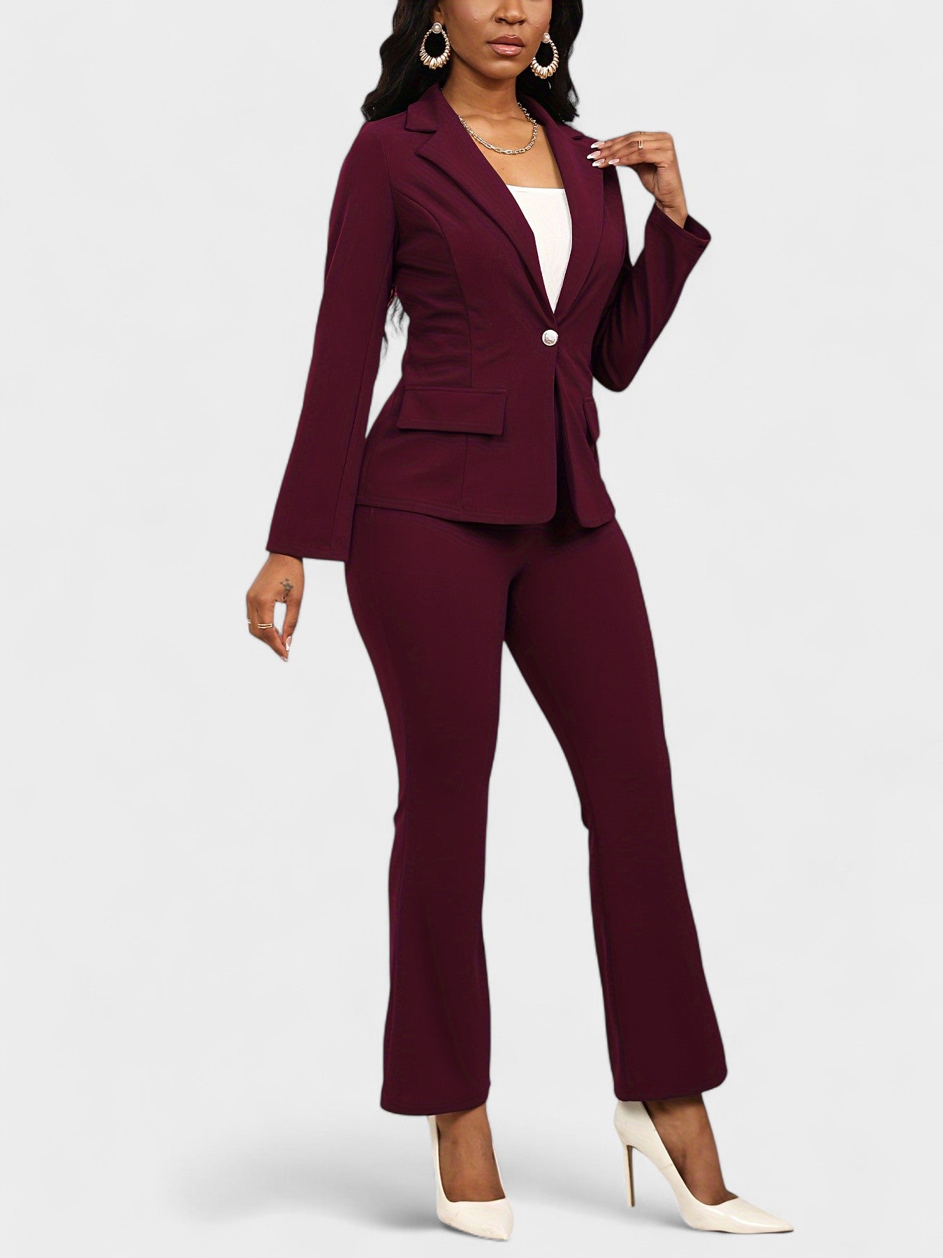 Claire | Chic Work Suit Set - Lora Toronto
