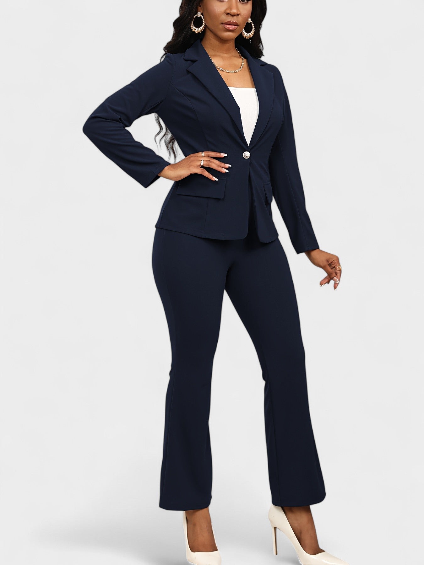Claire | Chic Work Suit Set - Lora Toronto