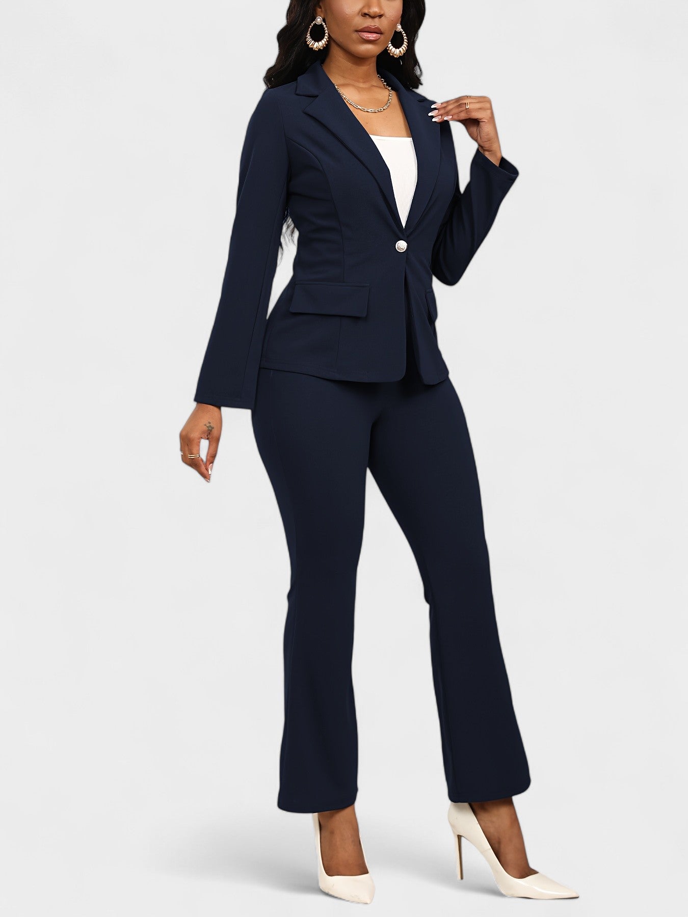 Claire | Chic Work Suit Set - Lora Toronto