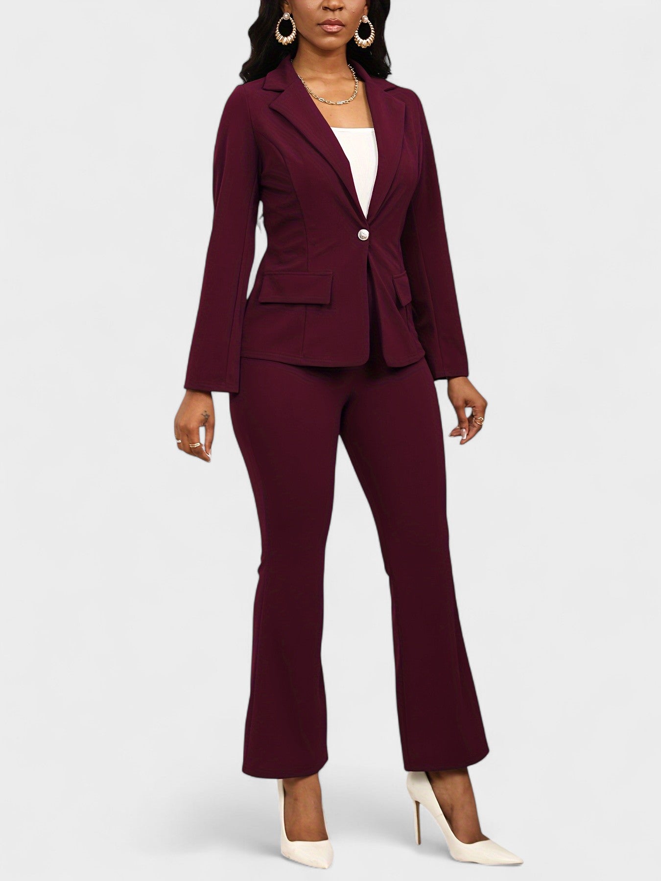 Claire | Chic Work Suit Set - Lora Toronto