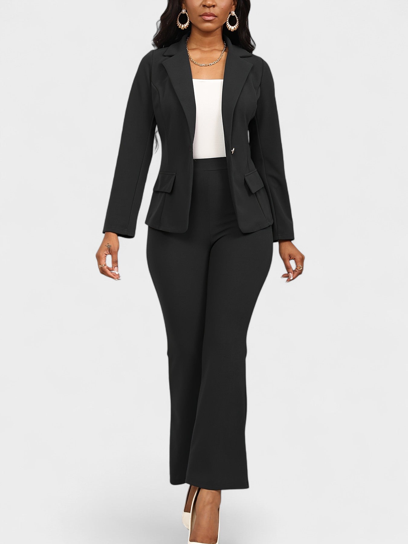 Claire | Chic Work Suit Set - Lora Toronto