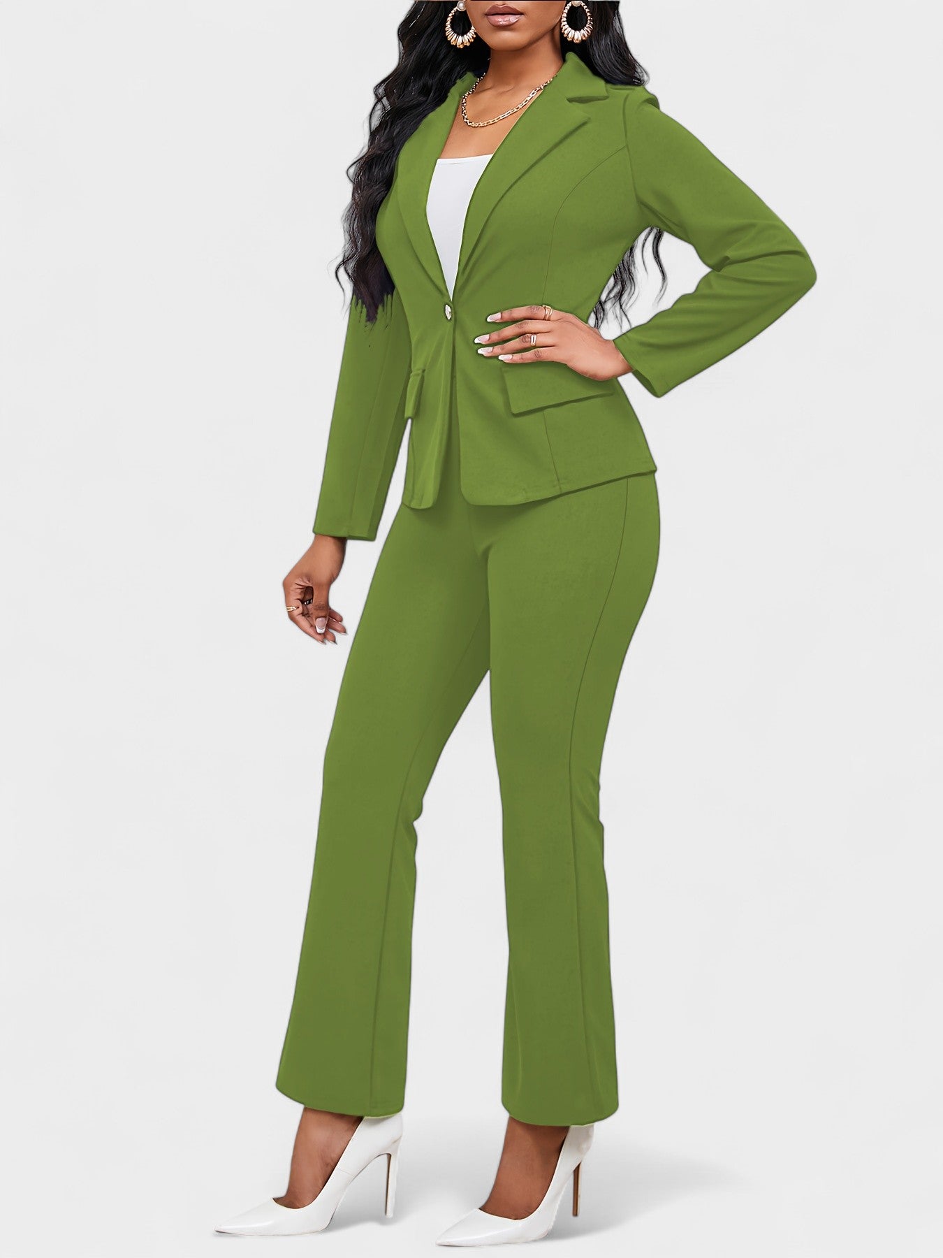 Claire | Chic Work Suit Set - Lora Toronto