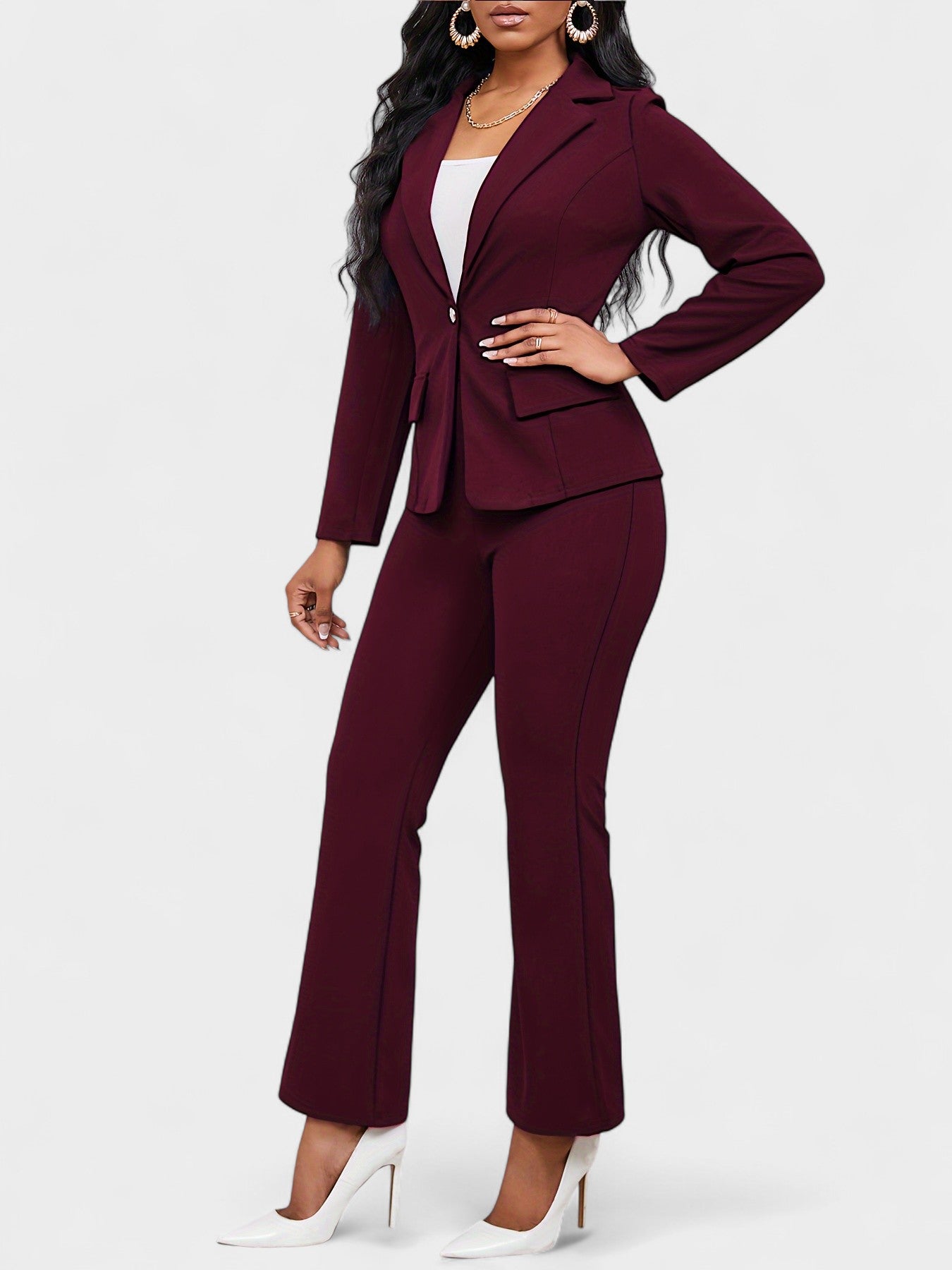 Claire | Chic Work Suit Set - Lora Toronto