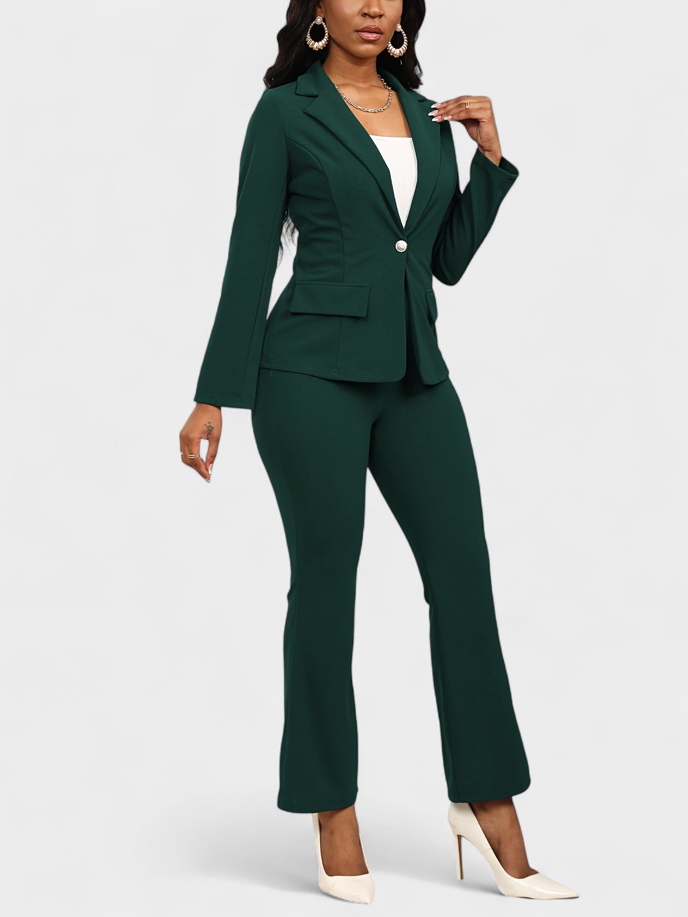 Claire | Chic Work Suit Set - Lora Toronto