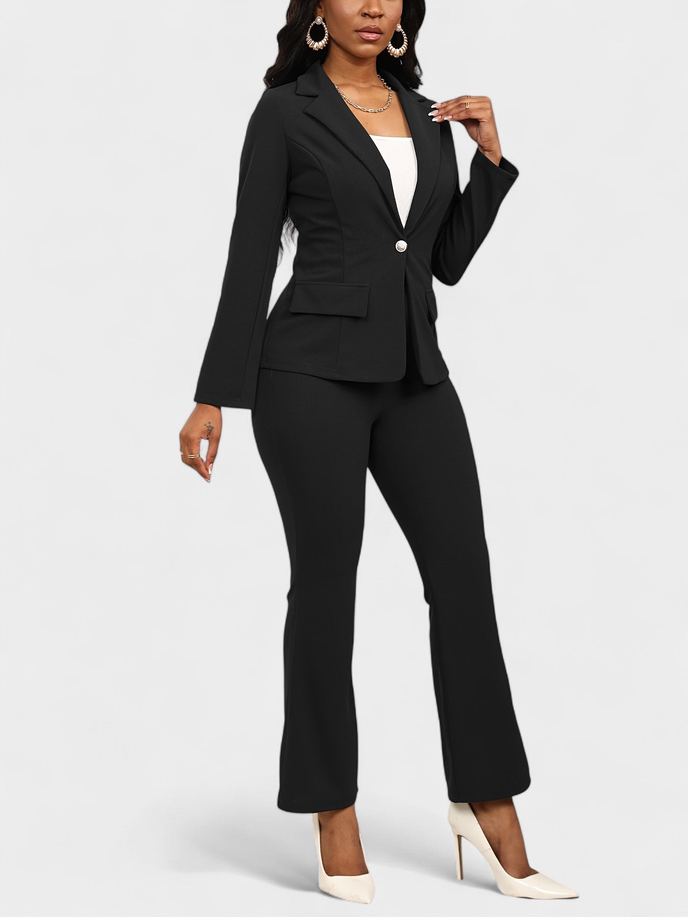Claire | Chic Work Suit Set - Lora Toronto