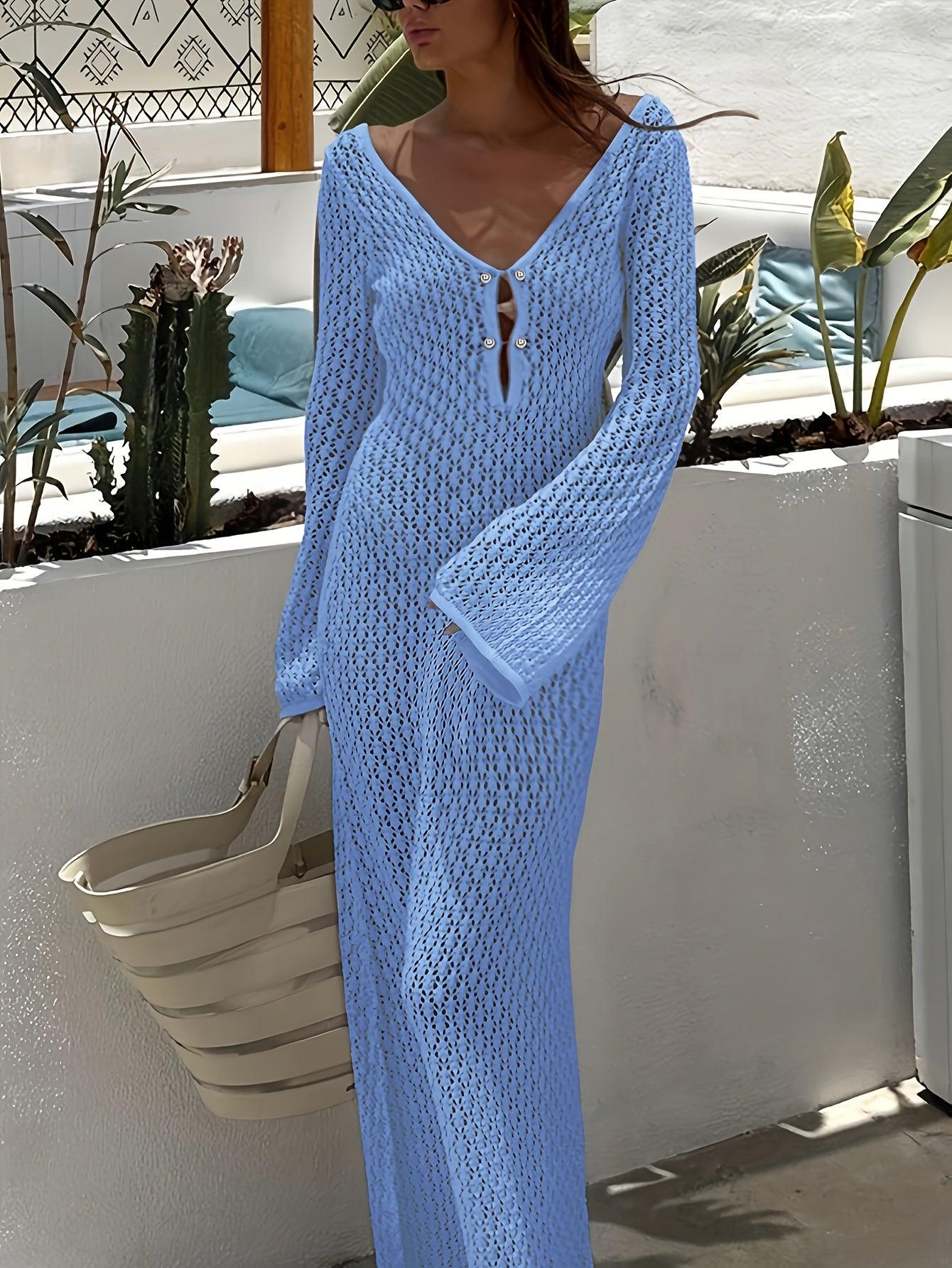 The Riviera Crochet Cover-Up