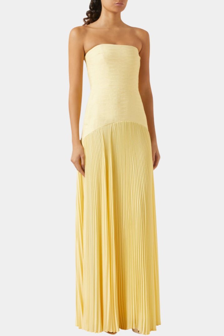Deia | Flared Sleeve Mesh Maxi Dress - Lora Toronto