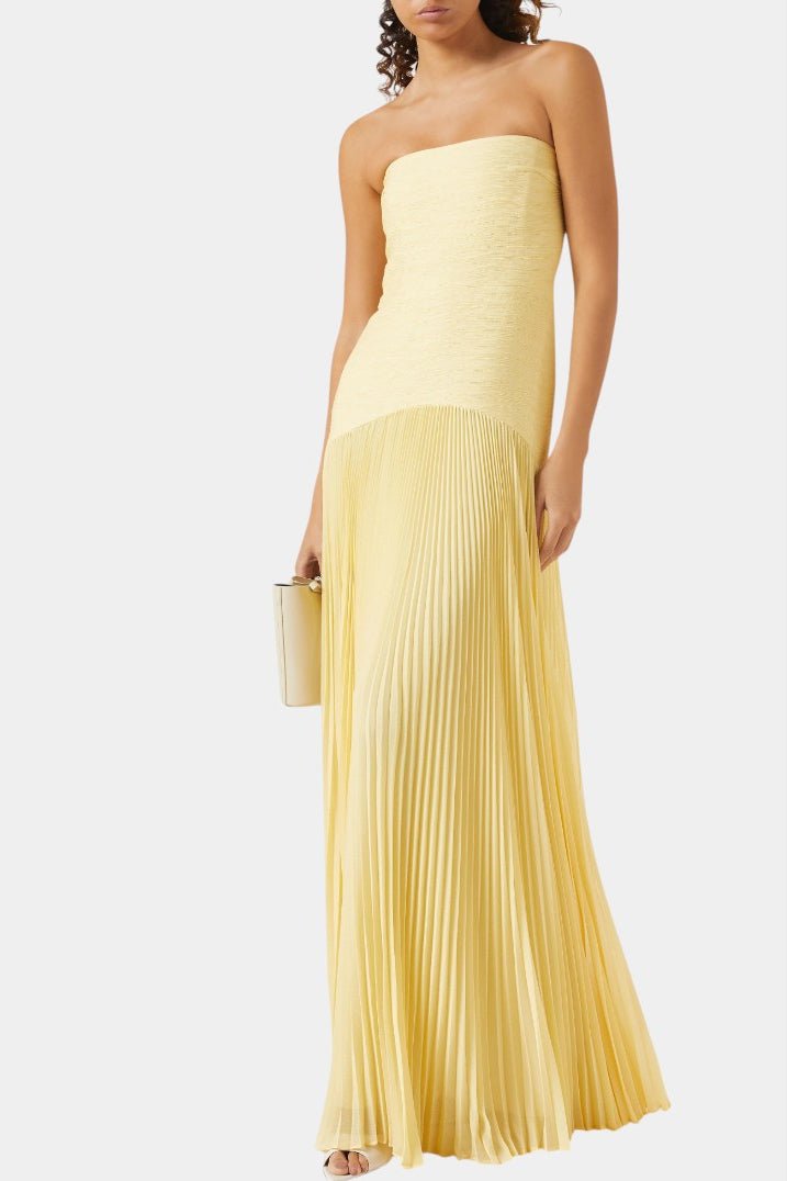 Deia | Flared Sleeve Mesh Maxi Dress - Lora Toronto