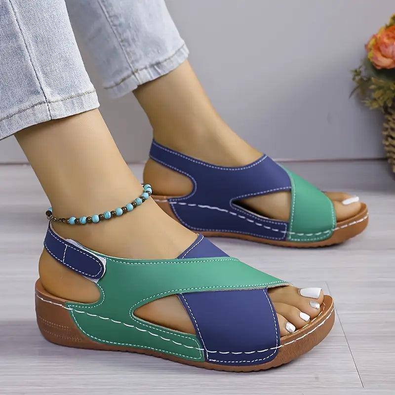 The Vibrant Wedge Sandal