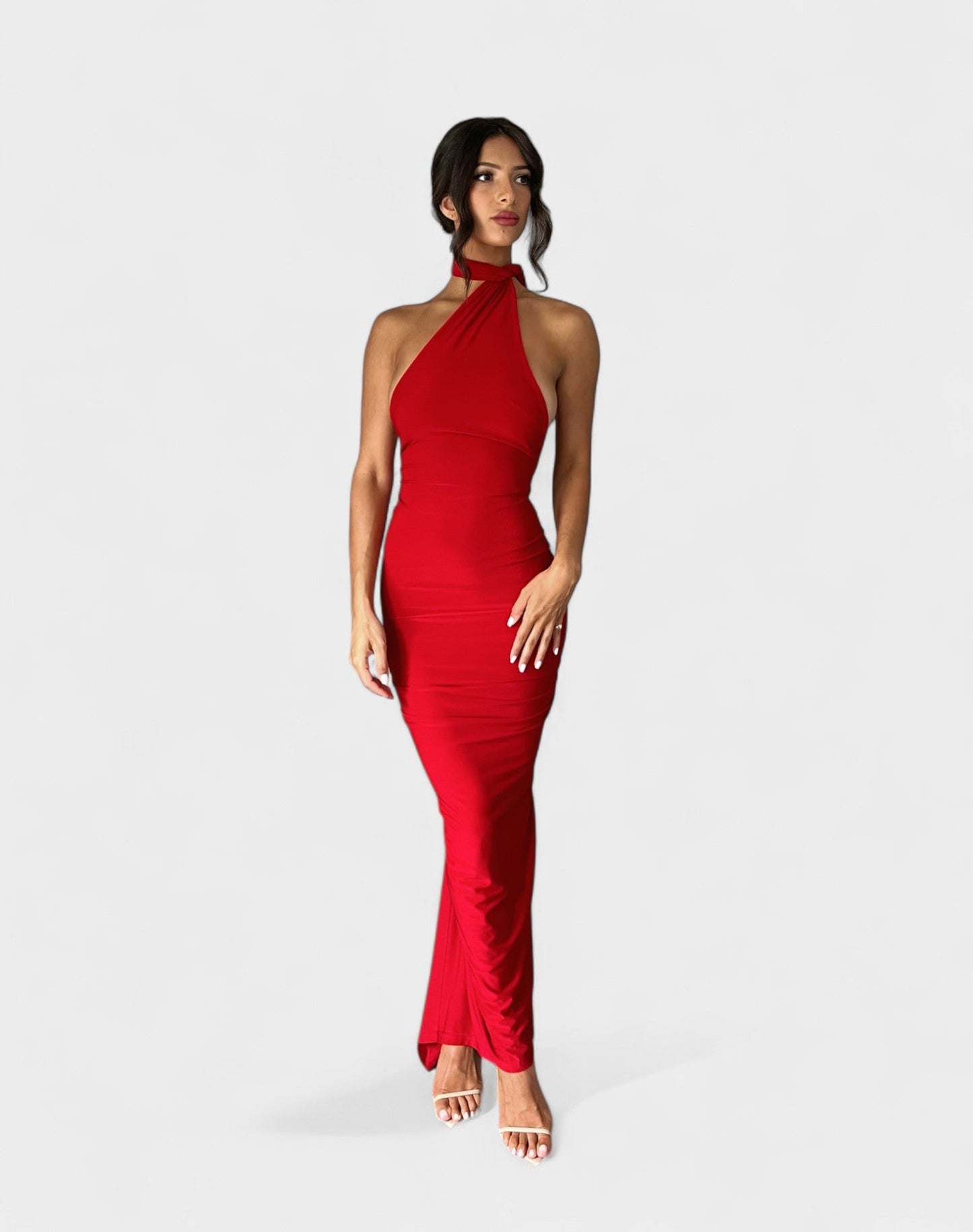Garze | Backless Convertible Maxi Dress - Lora Toronto