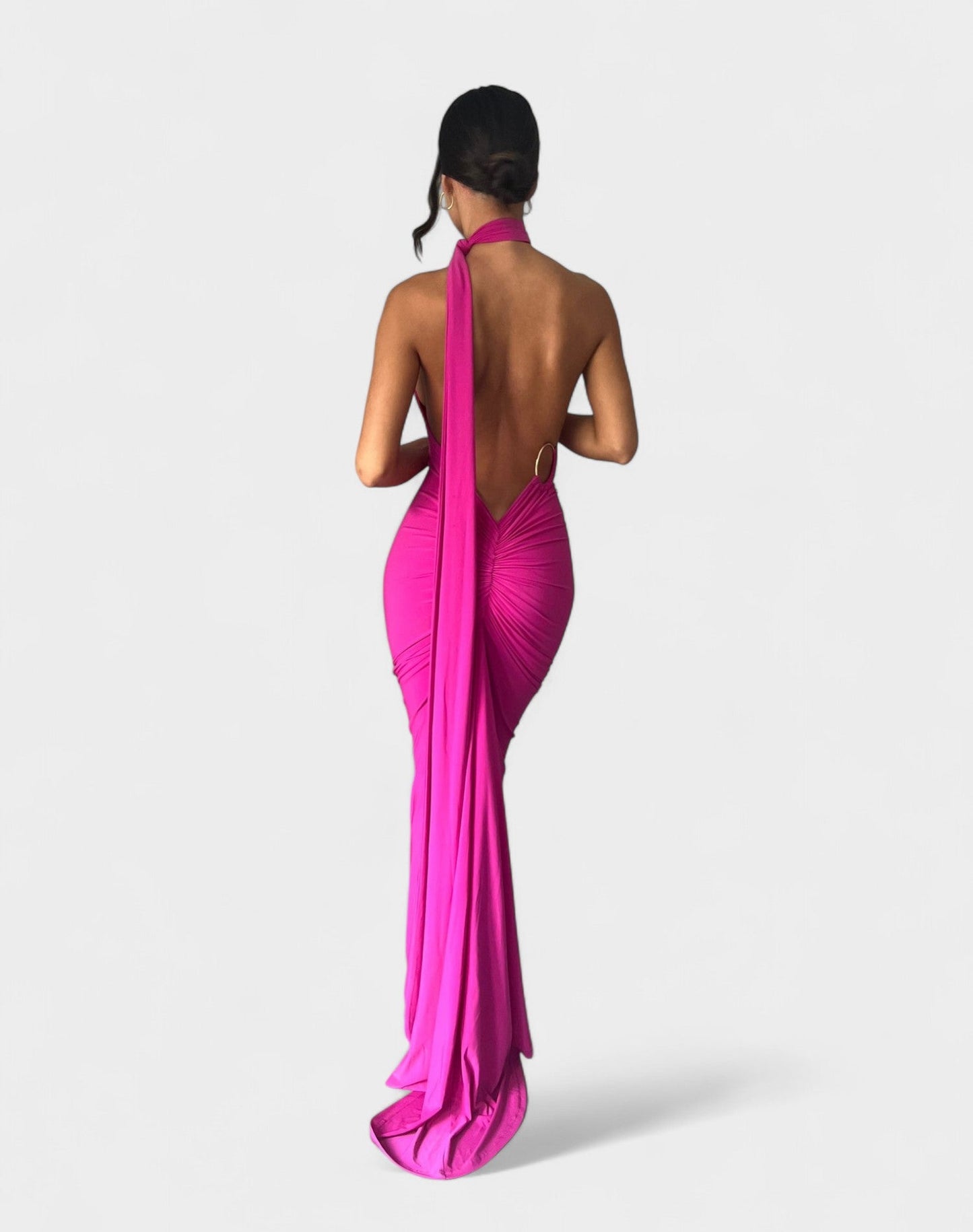Garze | Backless Convertible Maxi Dress - Lora Toronto