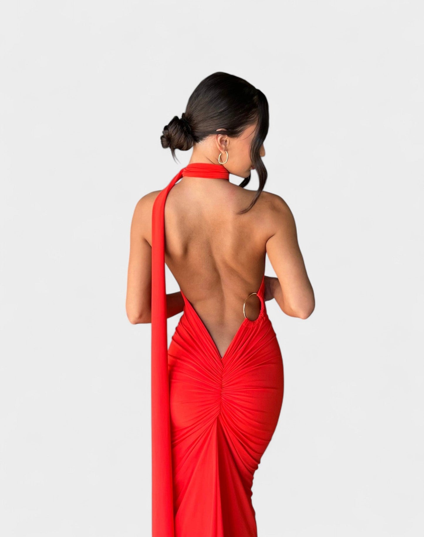 Garze | Backless Convertible Maxi Dress - Lora Toronto