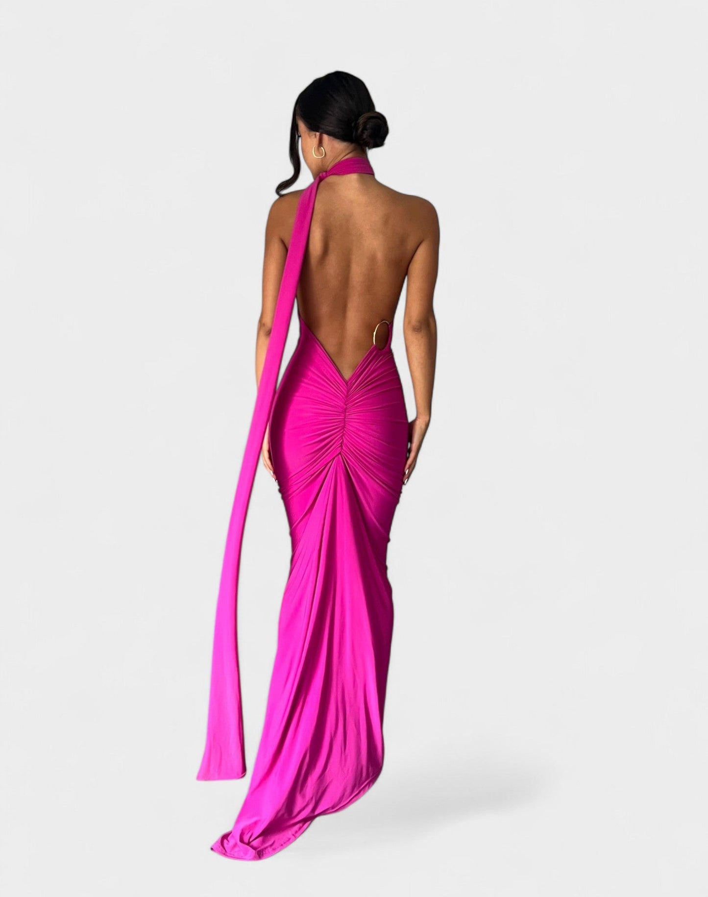 Garze | Backless Convertible Maxi Dress - Lora Toronto