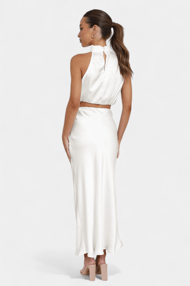Hanna Asymmetric Top & Skirt Set - Lora Toronto