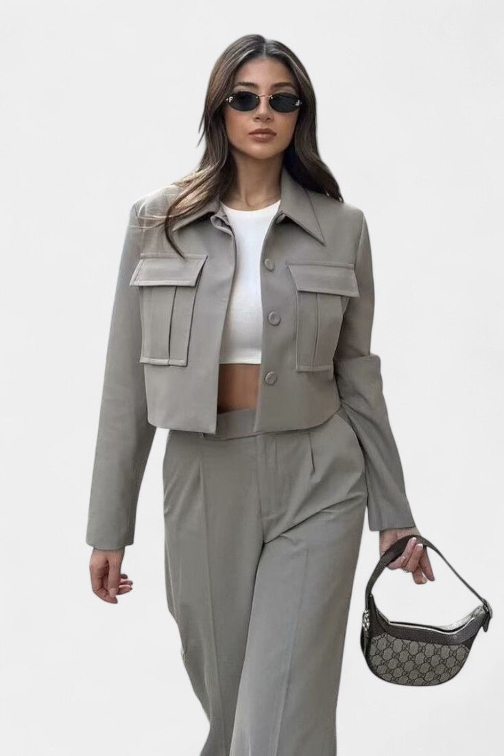 Inga Soft - Tailored Two - Piece Lounge Set - Lora Toronto