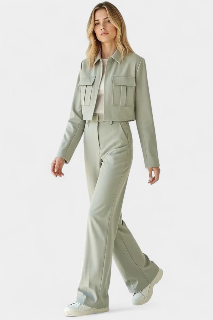 Inga Soft - Tailored Two - Piece Lounge Set - Lora Toronto
