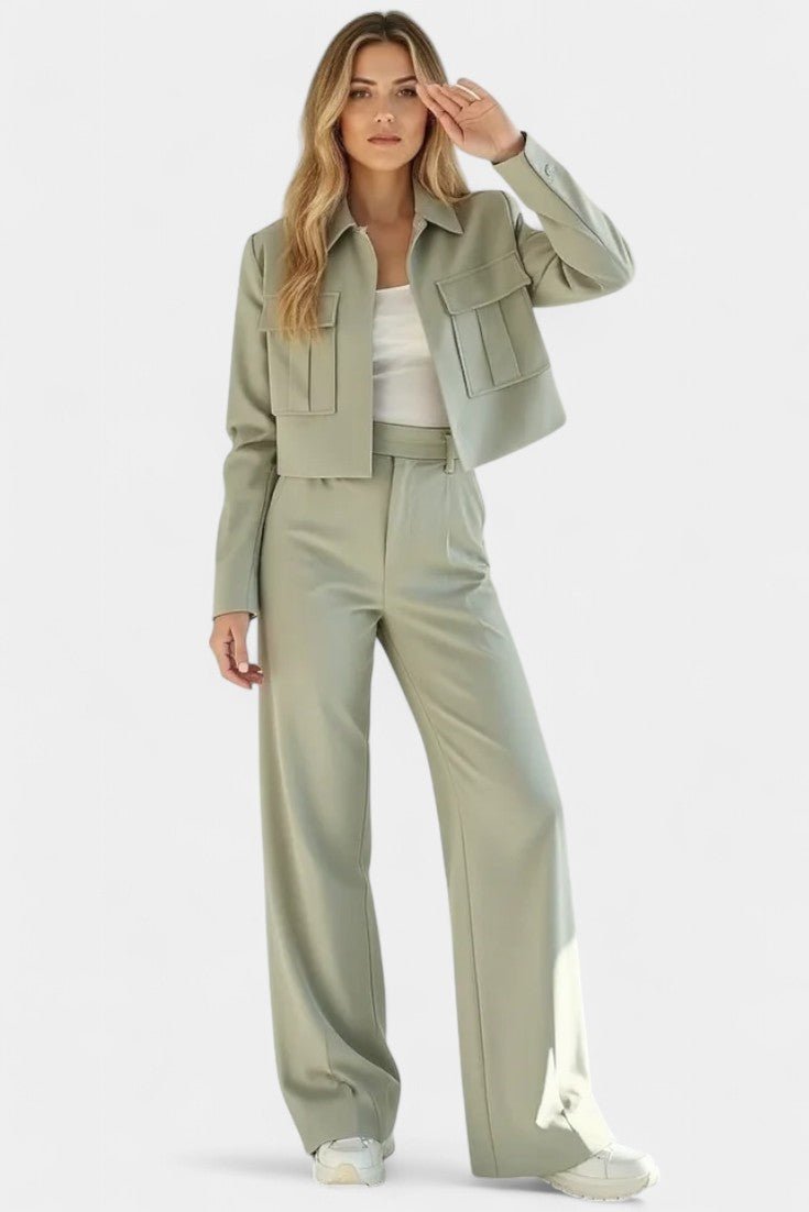 Inga Soft - Tailored Two - Piece Lounge Set - Lora Toronto