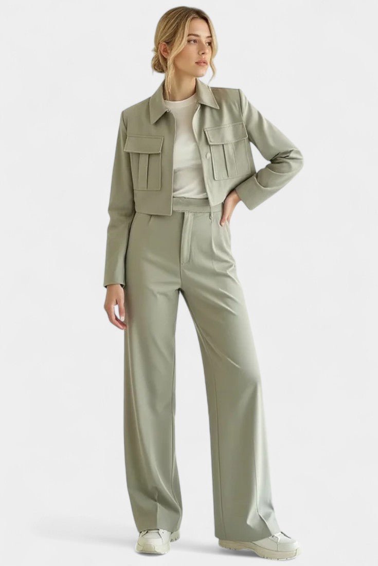 Inga Soft - Tailored Two - Piece Lounge Set - Lora Toronto