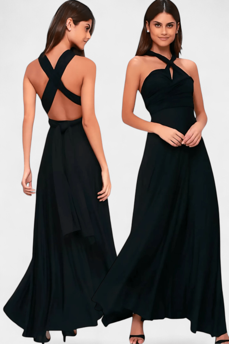 Josephine | Infinity Wrap Dress - Lora Toronto