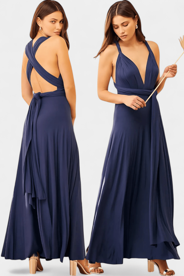 Josephine | Infinity Wrap Dress - Lora Toronto