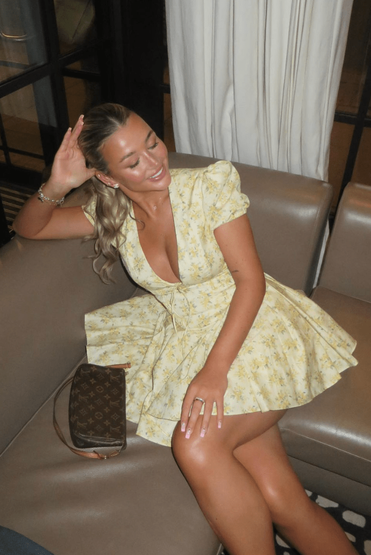 Juliette | Floral Mini Dress - Lora Toronto