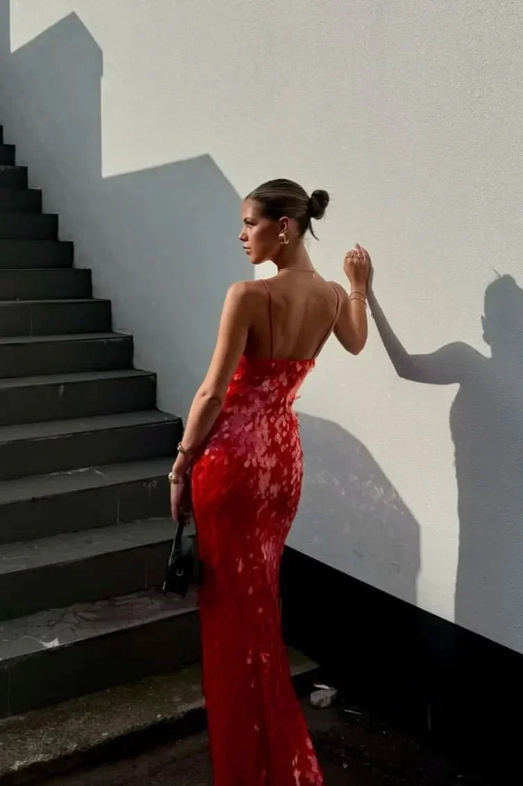 Kailani | Sequin Maxi Long Dress - Lora Toronto