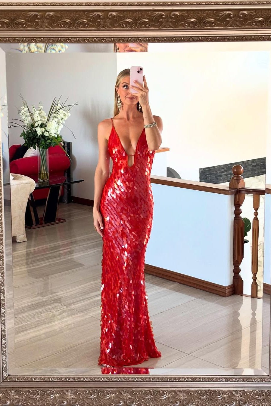 Kailani | Sequin Maxi Long Dress - Lora Toronto
