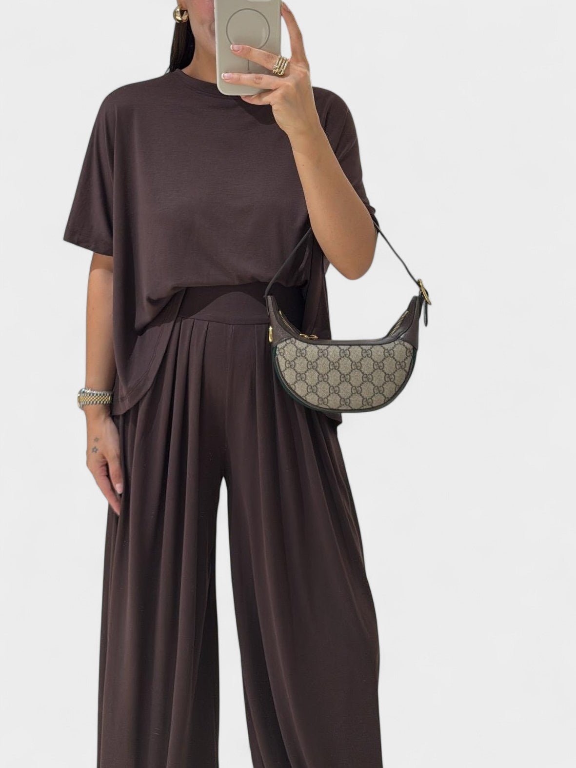 Lila | Casual Cotton Two - Piece Set - Lora Toronto