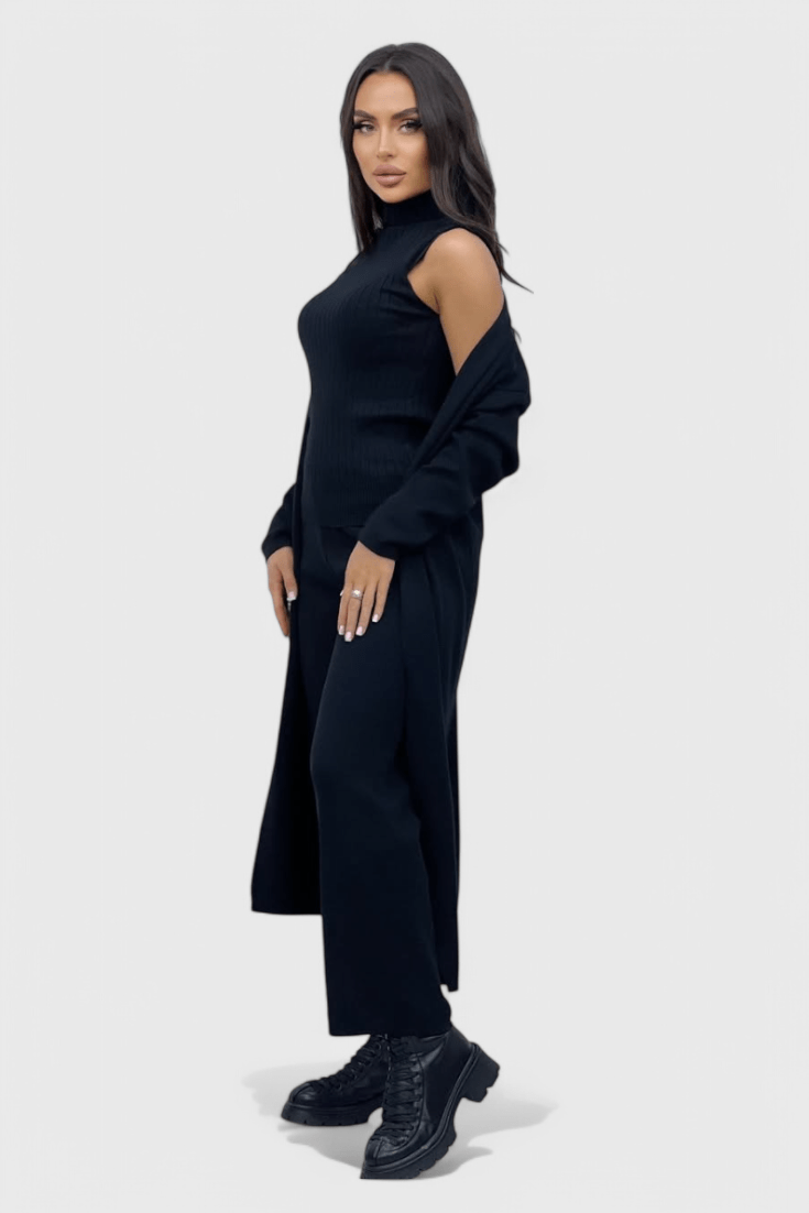 Mahalia 3 - Piece Knit Co - Ord Set - Lora Toronto