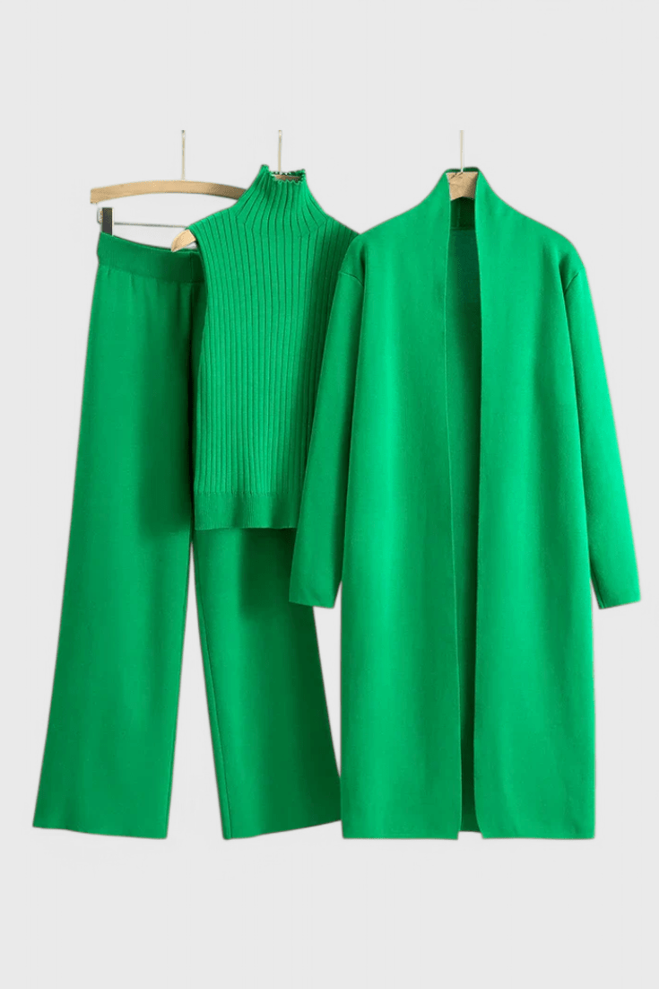 Mahalia 3 - Piece Knit Co - Ord Set - Lora Toronto