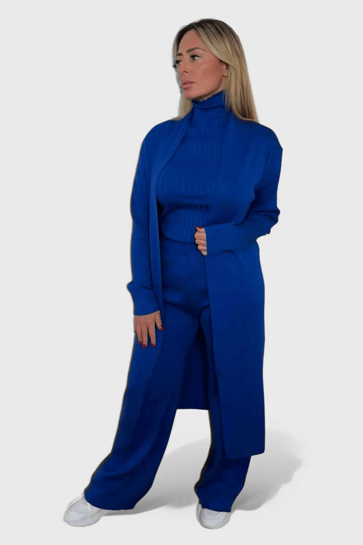Mahalia 3 - Piece Knit Co - Ord Set - Lora Toronto
