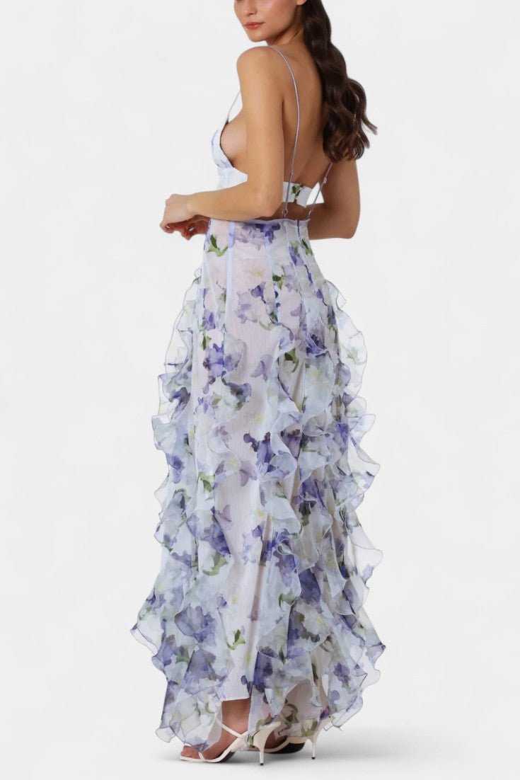 Maisie | Floral Maxi Dress - Lora Toronto