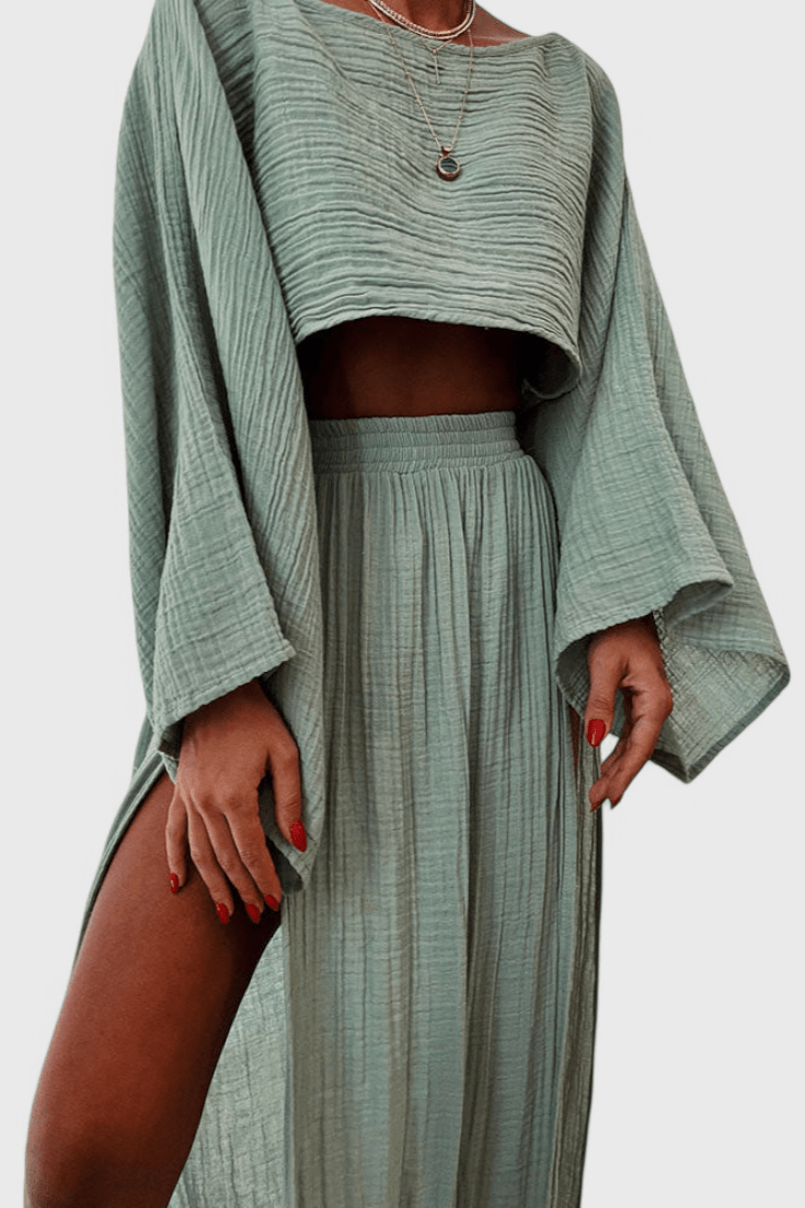 Martha Flowing Two - Piece Set - Lora Toronto