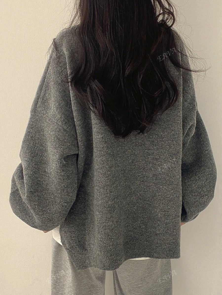 Maya | Knit Pullover Sweater - Lora Toronto